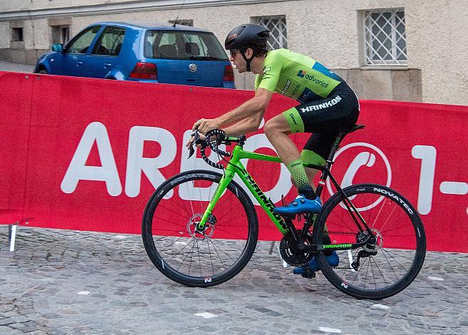 Michael Konczer (AUT, Hrinkow Advarics Cycleang) Prolog, Linz Hauptplatz - Schlossberg, Int. Raiffeisen Oberösterreich Rundfahrt UCI Kat. 2.2