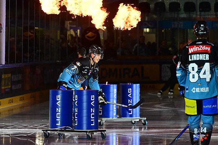 Brian Lebler (Steinbach Black Wings Linz), 45. Runde ICE, Steinbach Black Wings Linz vs FTC-Telekom, Linz AG Eisarena 