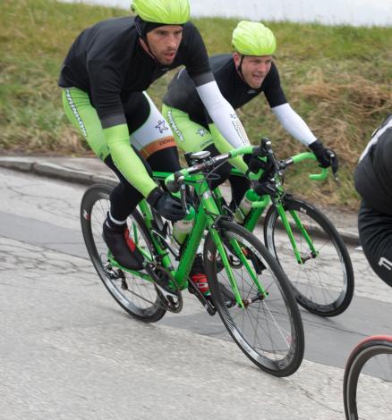 Andreas Graf und Andreas Mueller, Hrinkow Adverics Cycleang Team