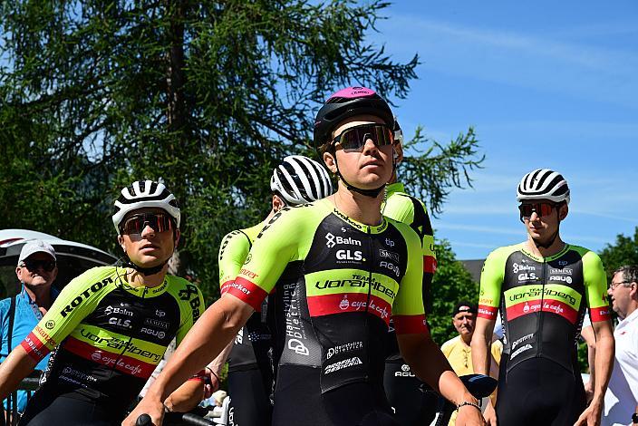 Lukas Rüegg (SUI, Team Vorarlberg), Alexander Konychev (ITA, Team Vorarlberg), Dominik Amann (AUT, Team Vorarlberg), 73. Tour of Austria, ME 2.1 3. Etappe  Schladming - St.Johann Alpendorf
