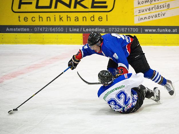 S. Fingernagl, Wels und Funke, Amstetten,  ECU Amstetten vs EC Win Win Wels