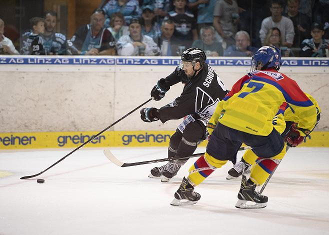 Rick Schofield (EHC Liwest Black Wings Linz)  Testspiel, EHC Liwest Black Wings Linz vs CEZ Motor Ceske Budejovice