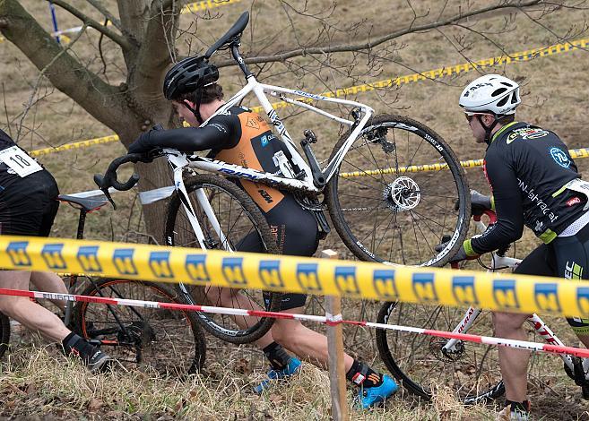 07.01.2018, St. Pölten, AUT, Rad Querfeldein Staatsmeisterschaft Elite Herren, 2018, St. Pölten, Niederösterreich, im Bild Marvin Hammerschmid (AUT, Team Feldbinder Owayo˽Ktm)  //  during cycling cross championship, St. Pölten, N