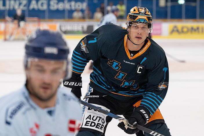 Brian Lebler (Steinbach Black Wings Linz) Testspiel Steinbach Black Wings Linz vs Straubing Tigers, Linz AG Eisarena, pre season 