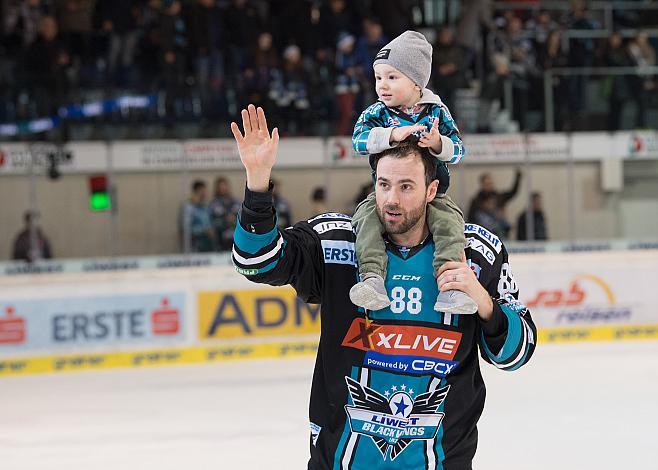 Dan DaSilva (EHC Liwest Black Wings Linz)  EHC Liwest Black Wings Linz vs Vienna Capitals, Platzierungsrunde