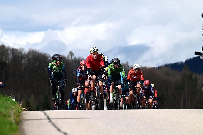Matthew Dodd (GBR, Tirol KTM Cycling Team), Adrian Stieger (AUT, Hrinkow Advarics), Stefan Kovar (AUT, Hrinkow Advarics), 63. Saison Eroeffnung Leonding Herren, Road Cyling League Austria