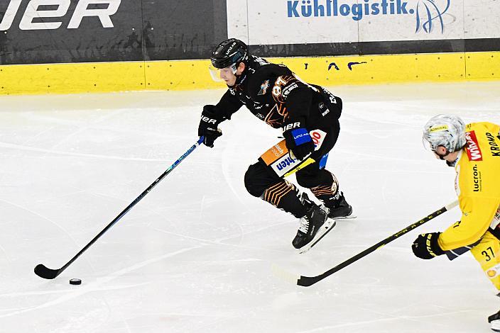 Luka Maver (Steinbach Black Wings Linz), 16. Runde ICE, Steinbach Black Wings Linz vs Vienna Capitals, Linz AG Eisarena 