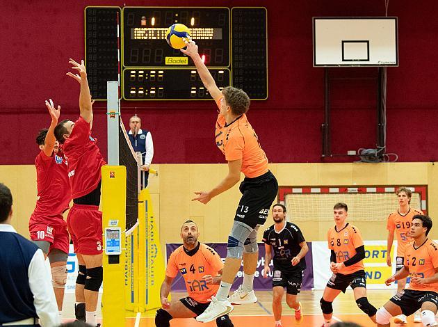 Maximilian Schober (VCA Amstetten Niederösterreich) Volleyball Europacup VCA Amstetten NÖ vs VSC Law Academy Kharkiv (UKR)