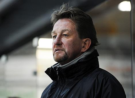Maelkiae Heikki, Trainer, HK Acroni Jesenice,  Liwest Black Wings Linz vs. HK Acroni Jesenice