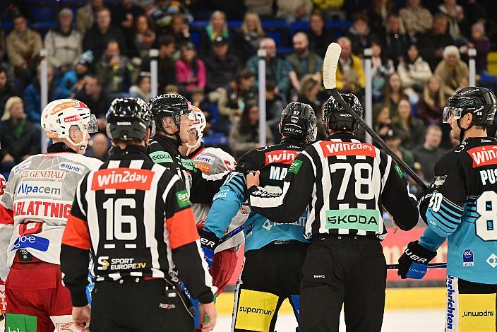 Luka Maver (Steinbach Black Wings Linz) 7. Runde ICE, Steinbach Black Wings Linz vs EC KAC, Linz AG Eisarena 