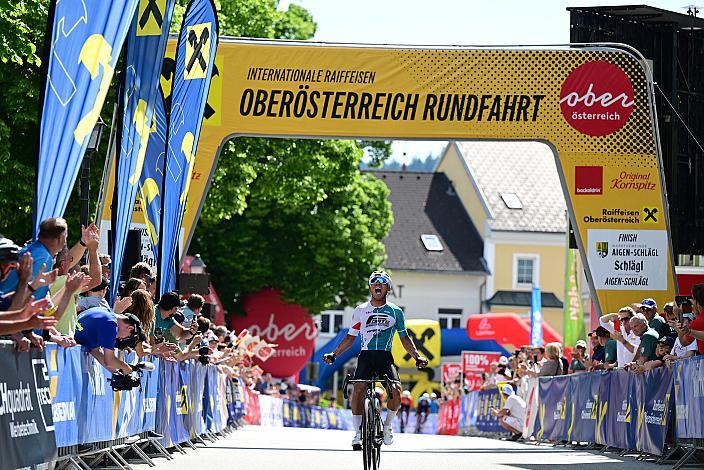 Etappensieger Edgar David Cadena (MEX, Petrolike) 3. Etappe Bad Schallerbach - Aigen - Schlägl, 15. Int. Raiffeisen OÖ-Radrundfahrt UCI Kat. 2.2