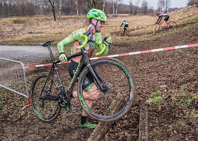 07.01.2018, St. Pölten, AUT, Rad Querfeldein Staatsmeisterschaft Elite Herren, 2018, St. Pölten, Niederösterreich, im Bild Andreas Hofer (AUT, Hrinkow Advarics Cycleang Team) //  during cycling cross championship, St. Pölten, Nieder&#x