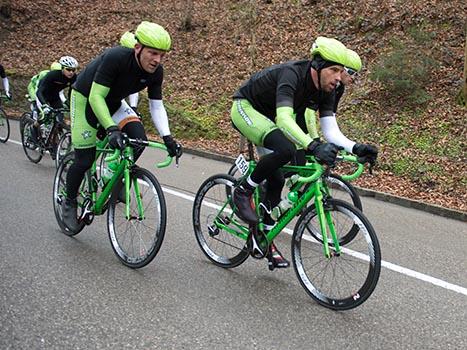 Andreas Graf und Andreas Mueller, Hrinkow Adverics Cycleang Team