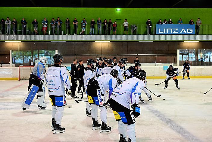 (Steinbach Black Wings Linz) Erstes Eistraining, Steinbach Black Wings Linz , Linz AG Eisarena 