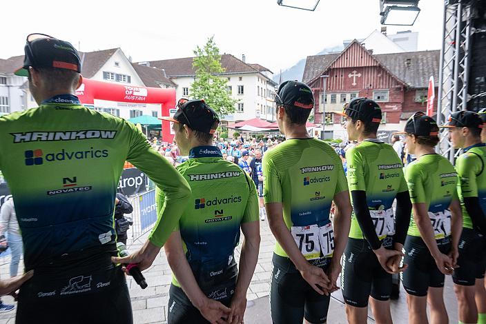 Team Hrinkow Advarics 72. Tour of Austria, 1. Etappe Dornbirn -Dornbirn