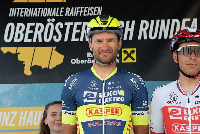 Jan Barta (CZE, Team Elkov Kasper) 2. Etappe Eferding - Oberneukirchen, Int. Raiffeisen Oberösterreich Rundfahrt UCI Kat. 2.2