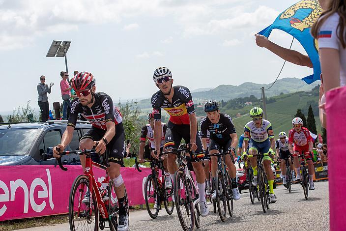 Harm Vanhoucke (BEL, Lotto Soudal), Dries De Bondt (BEL, Alpecin-Fenix)  Stage 15 Grado - Gorizia (147km), 104. Giro d Italia, UCI Worl Tour