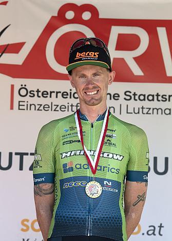 Andreas Hofer (AUT, Hrinkow Advarics Cycleang Team) ÖSTM Einzelzeitfahren,  Lutzmannsburg, Österreichische Staatsmeisterschaft U23, Elite Damen und Herren