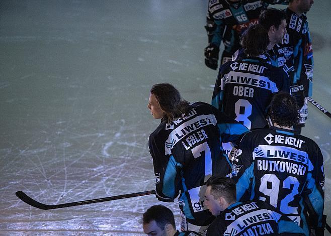 Brian Lebler (EHC Liwest Black Wings Linz) EHC Liwest Black Wings Linz vs EC Panaceo VSV