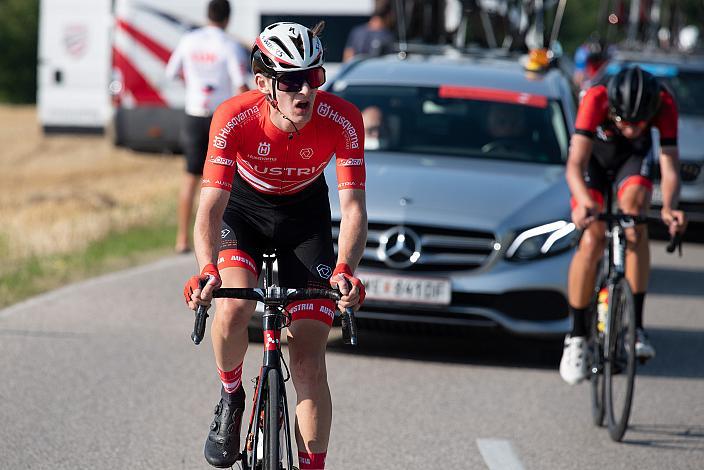 David Paumann (AUT, Team Österreich) 46. Int. Keine Sorgen,  Junioren Rundfahrt UCI Kat. MJ 2.1, 1. Etappe Haid/Ansfelden - Marchtrenk