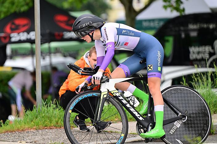  Amelie Cooper (GBR, Union Raiffeisen Radteam Tirol) Zeitfahren Herzogenburg,  3. Etappe Sportland NOE WOMEN Tour