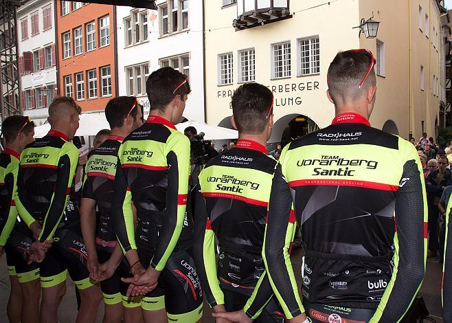 Team Vorarlberg  PrÃ¤sentation Feldkirch, 70. Ã–sterreich Rundfahrt 
