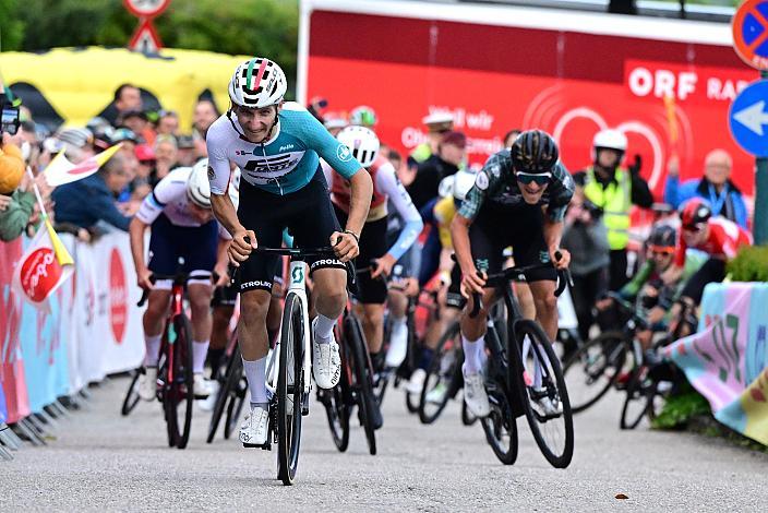 Sieger 1. Etappe Lorenzo Galimberti (ITA, Petrolike) 1. Etappe Linz - Pöstlingberg, 15. Int. Raiffeisen OÖ-Radrundfahrt UCI Kat. 2.2