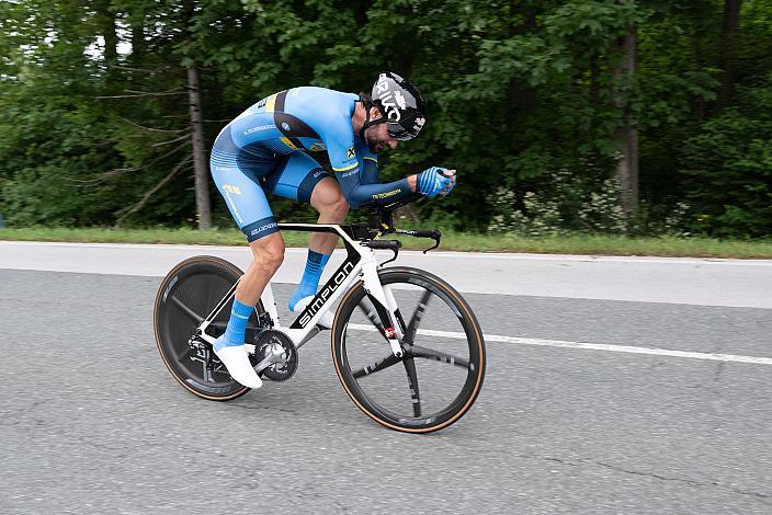 Manuel Bosch (AUT, Team Felbermayr Simplon Wels) ÖM Staatsmeisterschaft, Zeitfahren, Erpfendorf Tirol