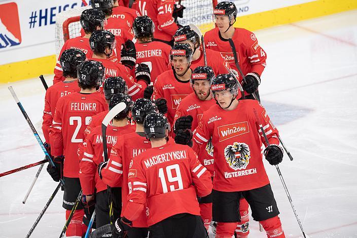 Österreich vs Tschechische Republik, Eishockey Nationalteam, Testspiel Linz, Oberösterreich 
