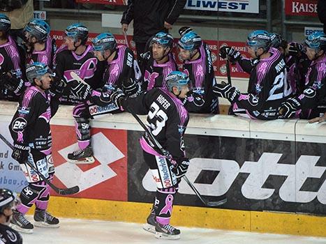 Linz feiert, EHC Liwest Black Wings Linz vs HC Orli Znojmo