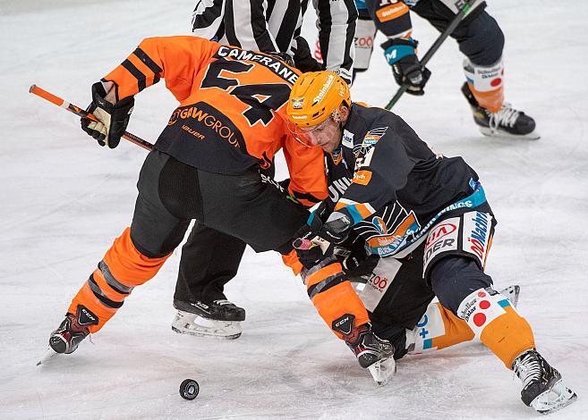 Anthony Cameransi (Graz 99ers), Marco Brucker (Steinbach Black Wings 1992) Steinbach Black Wings 1992 vs Graz 99ers, Qualifikationsrunfe Eishockey, Bet at Home ICE Hockey League