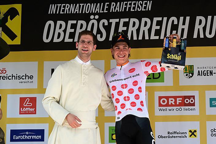 Josef Dirnbauer (AUT, Cycling Team Schwingshandl) im Bergtrikot 3. Etappe Bad Schallerbach - Aigen - Schlägl, 15. Int. Raiffeisen OÖ-Radrundfahrt UCI Kat. 2.2
