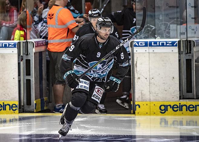 Rick Schofield (EHC Liwest Black Wings Linz) Testspiel, EHC Liwest Black Wings Linz vs CEZ Motor Ceske Budejovice