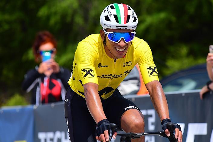 Der Gesamtsieger der 15. Int. Raiffeisen Oberöstereich Rundfahrt Edgar David Cadena (MEX, Petrolike)  4. Etappe St.Florian /Asten - Hinterstoder/Höss 15. Int. Raiffeisen OÖ-Radrundfahrt UCI Kat. 2.2