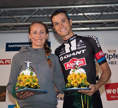 Martina Ritter, AUT Georg Prediger (AUT, Team Giant Alpecin), 18. Welser Innenstadt Kriterium 