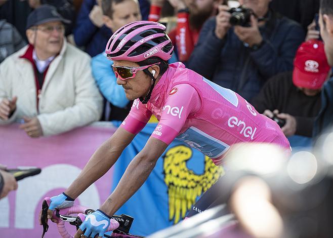 Richard Carapaz (ECU, Movistar Team) Giro, Giro d Italia, Radsport, 102. Giro d Italia - 18. Etappe Olang - Santa Maria di Sala