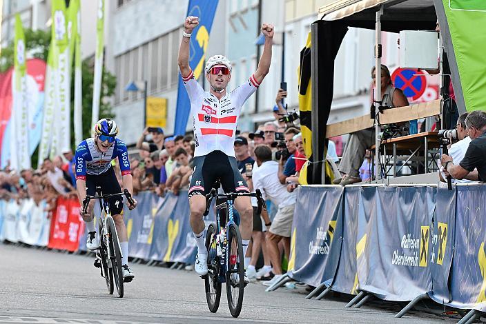 Sieger Michael Gogl (AUT, Alpecin - Premier Tech), Herren Elite, U23, Road Cycling League Austria, Kriterium Wels
