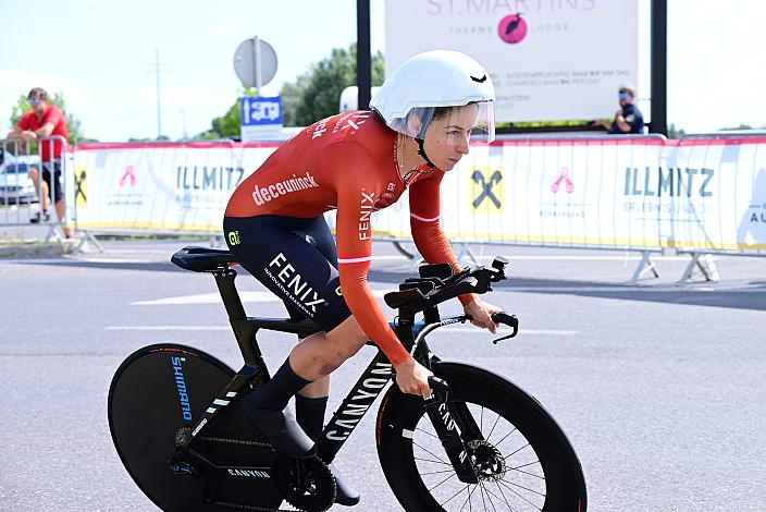Christina Schweinberger (AUT, Fenix-Deceuninck)  ÖM Staatsmeisterschaft, Zeitfahren, Frauenkirchen, Burgenland
