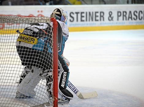 Tormann Alex Westlund, Linz EHC Liwest Black Wings Linz vs. UPC Vienna Capitals, 3. Viertelfinale