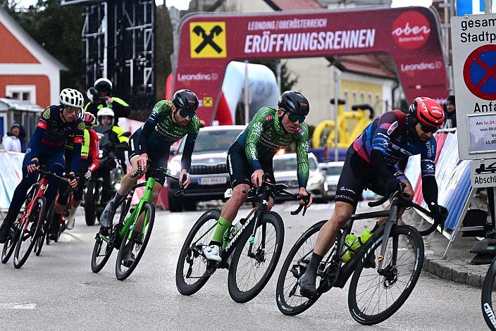 Riccardo Verza (ITA, Hrinkow Advarics), Jonas Rapp (GER, Hrinkow Advarics)  63. Saison Eroeffnung Leonding Herren, Road Cyling League Austria
