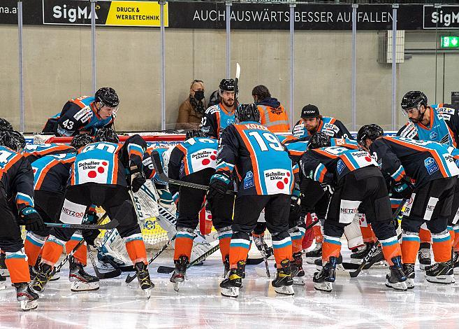 Das Team der Black Wings 1992 Black Wings Linz vs Graz 99ers, Eishockey, Bet at Home ICE Hockey League