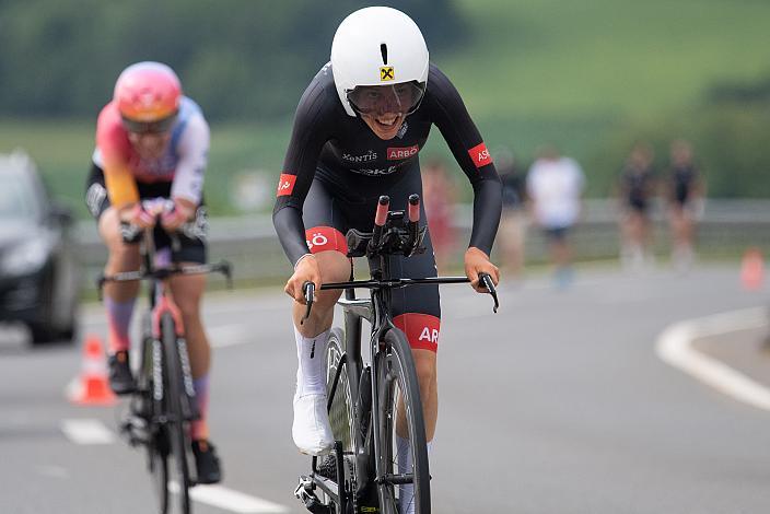 Anna Kiesenhofer (AUT, Team Cookina ARBÖ ASKÖ Graz RLM Stmk) Elite Damen, Österreichische Meisterschaft Einzelzeitfahren, ÖRV, Novo Mesto, Slowenien