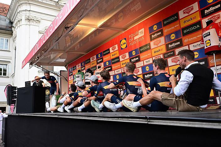 v.l. Team Drali Repsol (NOR), Eirik Vang Aas (NOR, TEAM DRALI - REPSOL), Ulrik Bjune (NOR, TEAM DRALI - REPSOL), Sander Granberg (NOR, TEAM DRALI - REPSOL), Karl Emil Kjeldsand (NOR, TEAM DRALI - REPSOL), Toralf Rydningen Martinsen (NOR, TEAM DRALI - REPSOL), Jorgen Sekse (NOR, TEAM DRALI - REPSOL)Graz, Teampräsentation