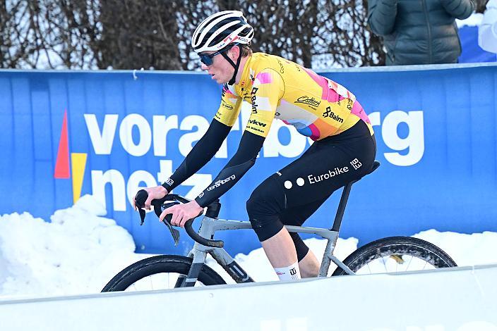 Kilian Feurstein (AUT, Team Vorarlberg) Rad Cyclo Cross, ÖSTM/ÖM Querfeldein, Ciclo Cross, Cycling Austria, Bludenz, VBG