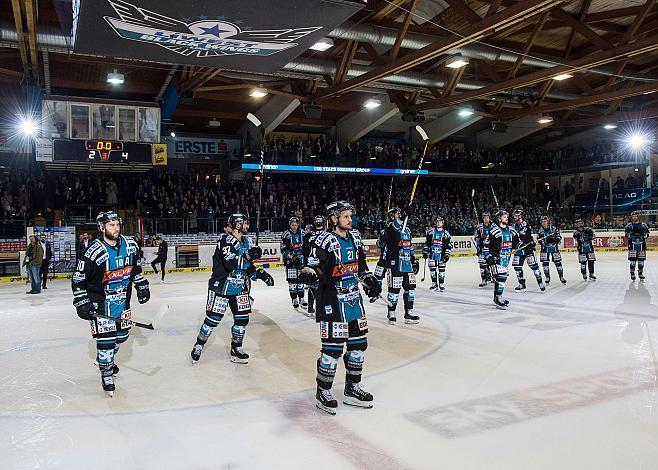 Saisonende in Linz EHC Liwest Black Wings Linz vs EC Red Bull  Salzburg 6. Semifinale