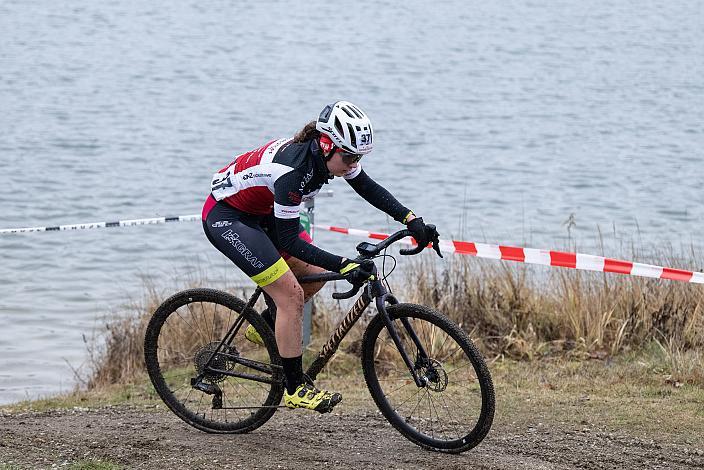 Siegerin Juniorinnen Nora Fischer (AUT, Union Dornbirner Radfahrverein) Rad Cyclo Cross, ÖSTM/ÖM Querfeldein  Langenzersdorf, Seeschlacht 