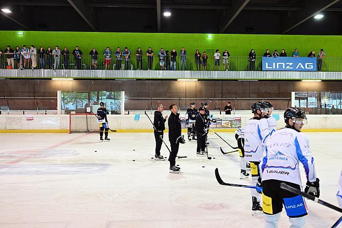 (Steinbach Black Wings Linz) Erstes Eistraining, Steinbach Black Wings Linz , Linz AG Eisarena 