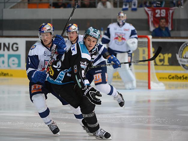 Martin MAiritsch EHC Liwest Black Wings Linz und Bryan Adams EHC Red Bull Muenchen