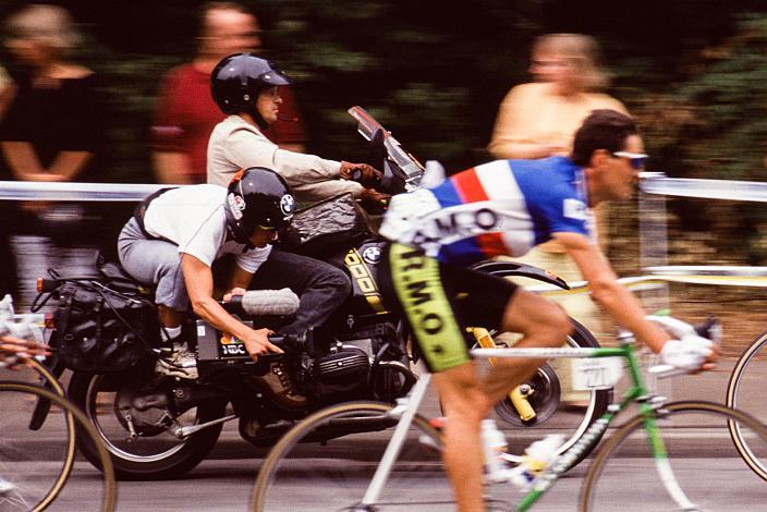 TV Motorrad  Herren Profi Rennen, Strasse WM Stuttgart, 1991