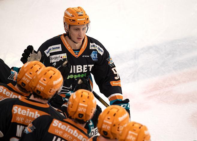 Zintis Nauris Zusevics (Steinbach Black Wings 1992) Steinbach Black Wings 1992 vs Moser Medical Graz 99ers Auswärtsspiel statt in Bratislava in Linz, Eishockey, Bet at Home ICE Hockey League